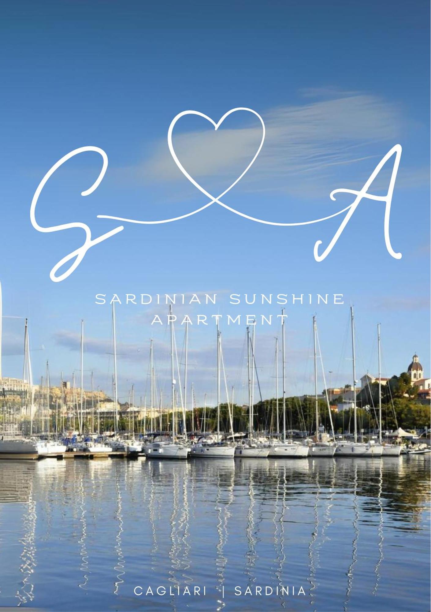 Sunshine Apartment - Appartamento Vicino Al Mare, Cagliari, Sardinia Kültér fotó