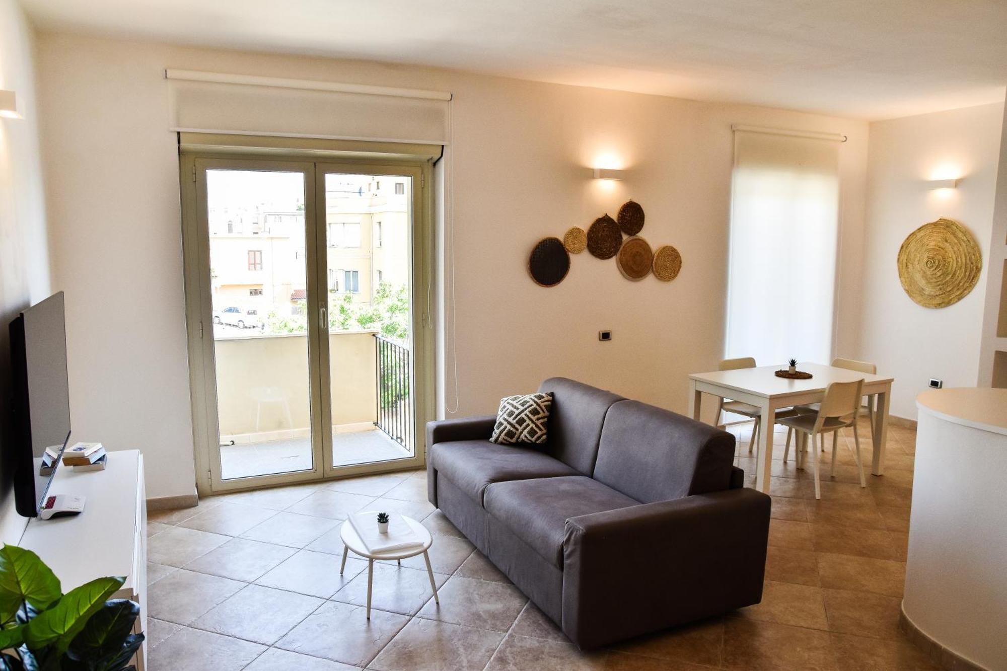 Sunshine Apartment - Appartamento Vicino Al Mare, Cagliari, Sardinia Kültér fotó